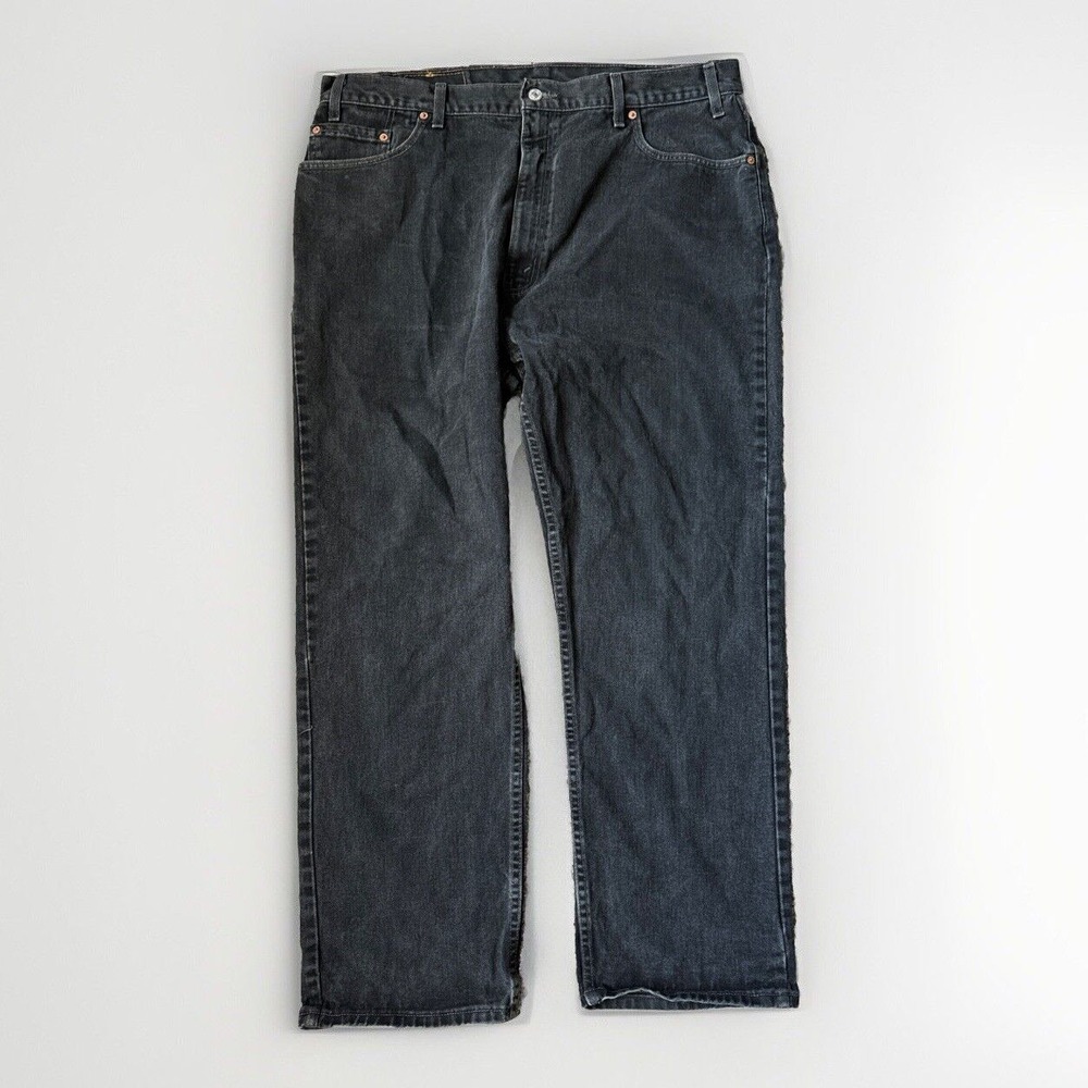 Vintage Levis 505 Jeans Mens 40 x 29‎ Black Red Tab Made In USA Denim Straight